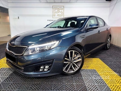 Used 2014 Kia Optima K5 2.0 Sedan LOW MILEAGE ANDROID PLAYER SUNROOF TIPTOP CONDITION 1 OWNER CLEAN INTERIOR FULL LEATHER MEMORY SEAT ACCIDENT FREE WARANTY - Cars for sale