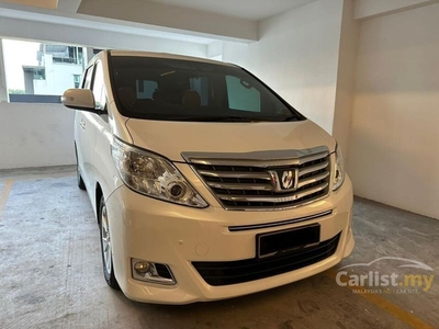 Used 2014 Toyota Alphard 2.4 G (A) FULL SERVICE RECORD, CBU, HIGH LOAN CAN BE ARRANGE - Cars for sale