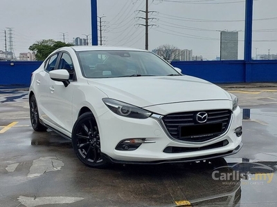 Used 2018 Mazda 3 2.0 SKYACTIV-G High Sedan FULL BODYKIT LOW MILEAGE CONDITION LIKE NEW CAR 1 CAREFUL OWNER CLEAN INTERIOR FULL LEATHER ELECTRONIC SEATS - Cars for sale