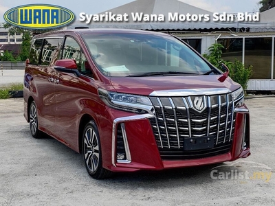 Recon 2021 Toyota Alphard 2.5 SC RARE RUBY RED COLOUR - Cars for sale