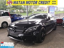 2016 mercedes-benz c-class c300 2.0 amg in line premium plus coupe burmester panoramic roof keyless sales tax discount