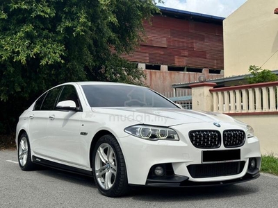 Bmw 528i M SPORTS 2.0 FACELIFT(A)3 YEARS WARRANTY