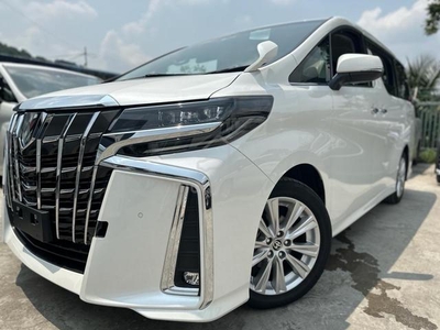[SUNROOF 7 SEATERS] 2019 Toyota ALPHARD 2.5 SA