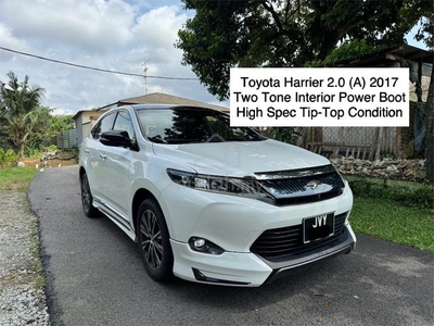 Toyota HARRIER 2.0 PREMIUM Elegance 2018 2016