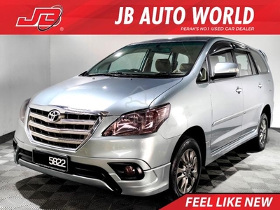 Toyota Innova 2.0 G Facelift (A) 5-Years Wrty