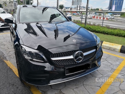 Used 2018/2019 PRE OWNED Mercedes-Benz C300 AMG YEAR 2019 RM245,888 WARRANTY UNTIL 2024 - Cars for sale
