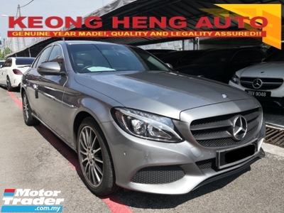 2015 MERCEDES-BENZ C-CLASS C200 W205 YEAR MADE 2015 Avantgarde 99000km Only Full Service Cycle Carriage (( 2 Yrs Warranty ))