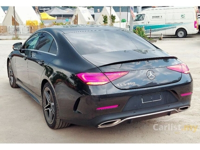 Recon 2019 Mercedes-Benz CLS350 2.0 AMG Line Coupe NEW MODEL FULL DIGITAL METER CLUSTER HIGH PERFORMANCE HEADLIGHT SPORT+ 64 COLOUR AMBIENT LIGHT UNREGISTER - Cars for sale