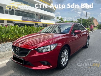 Used 2015 MAZDA 6 2.0 SKYACTIV-G 4 NEW TAYAR (MICHELIN 90) / FULL LEATHER SEAT / PARKING SENSOR / SPORT MODE / POWER SEAT / CRUISE CONTROL - Cars for sale