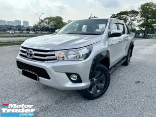 2019 TOYOTA HILUX 2.4 G FACELIFT (A) VNT KEYLESS LEATHER
