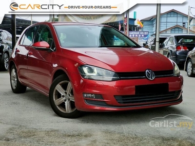 Used OTR PRICE 2014 Volkswagen Golf 1.4 Hatchback (A) LED LAMP FABRIC SEAT MULTIFUNCTION STEERING ONE OWNER - Cars for sale