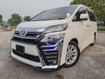 Toyota VELLFIRE 2.4 ZP ANDROID 360CAM HOME THEATER