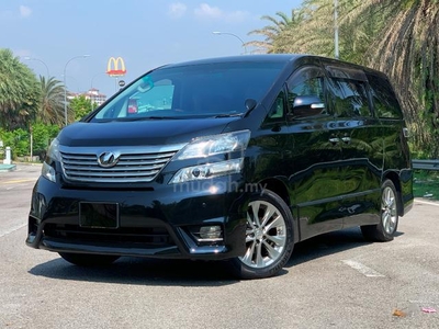 Toyota VELLFIRE 2.4 ZP 7Seat P/Boot Android DVD
