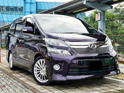 Toyota VELLFIRE 2.4 ZG-EDITION (A) PILOT SEAT