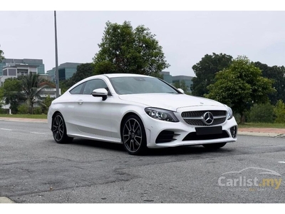 Recon (NEW YEAR SALES 2O24) (MONTHLY RM2,XXX) 2019 Mercedes Benz C200 1.5 Coupe AMG Line (EQ Boost) - Cars for sale
