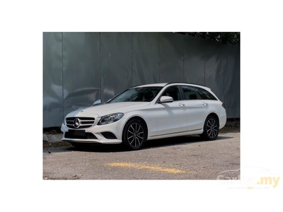 Recon (NEW YEAR SALES 2O24) (MONTHLY RM 1,6XX ONLY)2019 Mercedes Benz C200 1.5 Wagon (EQ Boost) - Cars for sale