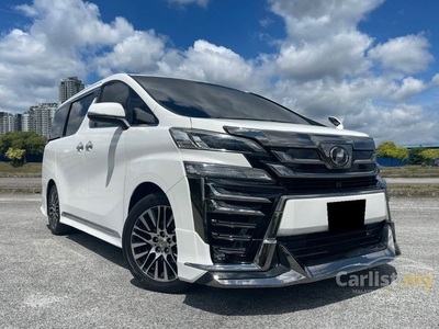 Used 2015/2018 Toyota Vellfire 2.5 Z A Edition CONVERT 2018 FACELIFT BUMPER MPV ZA SPEC TIPTOP CONDITION ONE OWNER POWER BOOT ZP ZG SPEC - Cars for sale