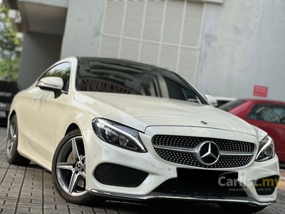 Used 2017/2021 Mercedes Benz C300 2.0 AMG COUPE Premium Sunroof Power Boot Upgarded Interior Light - Cars for sale