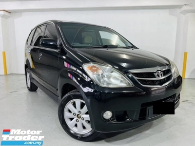 2008 TOYOTA AVANZA 1.5 G (A) NO PROCESSING CHARGE