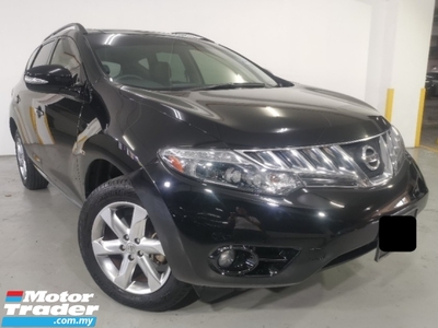 2009 NISSAN MURANO 2009 Nissan MURANO 2.5 250XL (A) NO PROCESSING CHARGE 1 OWNER
