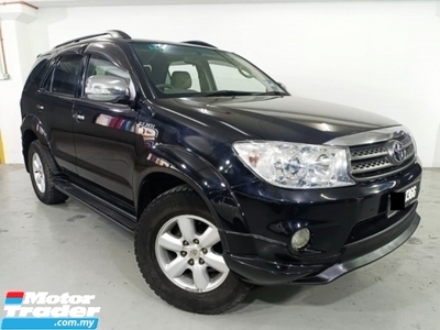 2011 TOYOTA FORTUNER 2.7 V (A) NO PROCESSING CHARGE TIPTOP CONDITION