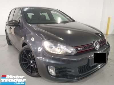 2013 VOLKSWAGEN GOLF 2013 Volkswagen Golf 2.0 GTi (A) NO PROCESSING CHARGE 1 OWNER