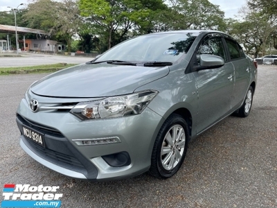 2017 TOYOTA VIOS 1.5 (A) 1 Lady Owner Only Original Paint TipTop