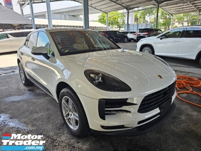 2019 PORSCHE MACAN 2.0 Panoramic roof Surround camera Memory Seat Power Boot Facelift Grade 4.5 Good Condition Unreg