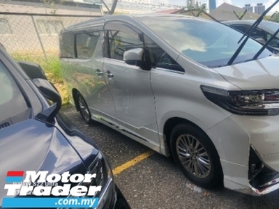 2019 TOYOTA ALPHARD 2.5 G SPEC LEATHER SEAT 7 SEATER POWER BOOT