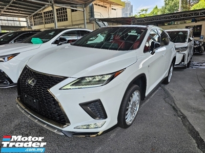 2021 LEXUS RX300 2.0 F Sport Panoramic roof 3 LED Blind Spot Monitor LKA PCR Power Boot 5 years Warranty Unregistered
