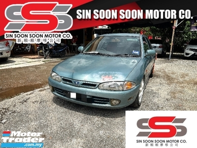 2001 PROTON WIRA 1.3 GL Hatchback(MANUAL)ONLY 1 UNCLE Owner, 222KM with TIPTOP CONDITION WELL MAINTAIN SPORT SEAT, OW