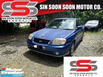 2005 HYUNDAI ACCENT 1.5 L Sedan PREMIUM(AUTO) ONLY 1 UNCLE Owner, 160KM with all WELL MAINTAIN AIRCOND & SPORTRIM, FULL