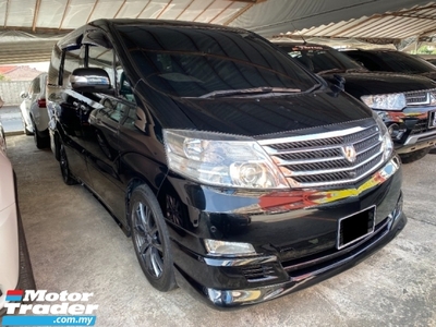 2006 TOYOTA ALPHARD 3.0 MZG Sunroof Power Boot Home Theater Facelift