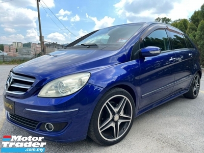 2007 MERCEDES-BENZ B-CLASS B200 TURBO/2 DIGIT NUMBER PLATE/HALF LEATHER SEATS