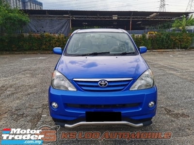 2007 TOYOTA AVANZA 1.3 E (A) WELL MAINTAINED