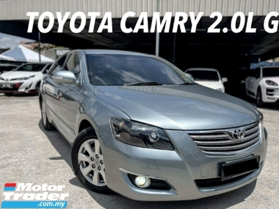 2007 TOYOTA CAMRY 2.0 G FULL SPEC, ELECTRIC LEATHER, WARRANTY, PROMO