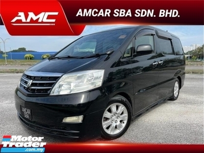 2008 TOYOTA ALPHARD 2.4V LEATHER SEAT/ POWER DOOR /ANDROID/ 1 OWN