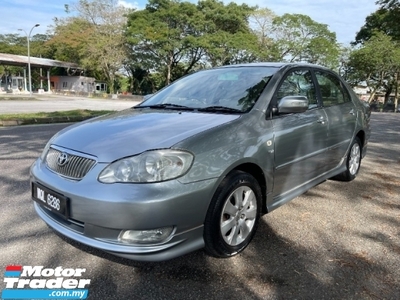 2008 TOYOTA COROLLA ALTIS 1.8 (A) Previous Careful Owner Leather Seat TipTop