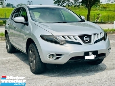 2009 NISSAN MURANO 2.5 XV 4WD 2009 YEAR.FULL LEATHER SEAT ELECTRONIC SEAT. NO EXTRA FEES.