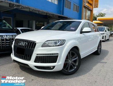 2010 AUDI Q7 2010 AUDI Q7 S LINE V6 QUATTO TFSI REG 2013