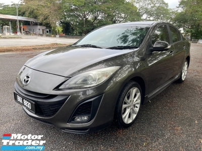 2010 MAZDA 3 SPORT 2.0 SDN (A) 1 Owner Only Paddle Shift TipTop