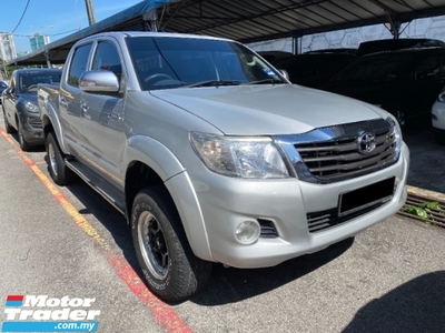 2011 TOYOTA HILUX 2.5 (A) G FACELIFT 4x4 Reverse Camera Actual Year