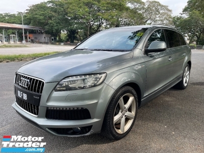 2012 AUDI Q7 3.0 (A) S Line Quattro 1 Owner Only Bose Sound
