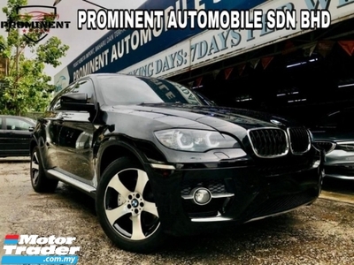 2012 BMW X6 M-SPORT WTY 2023 2012,CRYSTAL BLACK IN COLOUR,FULL LEATHER SEAT,POWER BOOT,2 DVD 1DATO OWNER