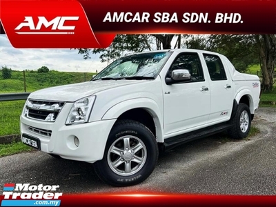 2012 ISUZU D-MAX 2.5L (MT) 4X4 WITH BEDCOVER / 1 OWNER