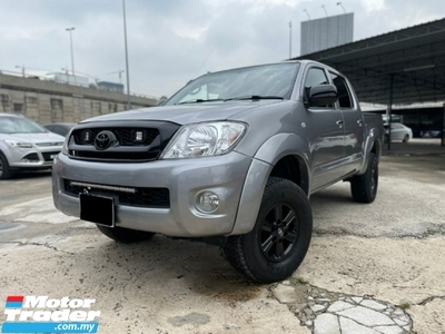 2012 TOYOTA HILUX 2.5 G DOUBLE CAB (A) 4x4 Acc Free