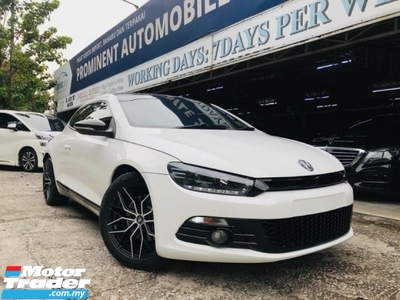 2012 VOLKSWAGEN SCIROCCO SCIROCCO 2.0GTI NW FL 2023 2012,CRYSTAL WHITE, LEATHER SEAT, SMOOTH ENGINE GEAR BOX, 1 TEACHER OWNER