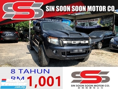 2013 FORD RANGER 2.2 XLT PREMIUM 4x4 Pickup Truck(MANUAL) ONLY 1 UNCLE Owner, 118KM with FULL FORD SERVICE RECORD & B