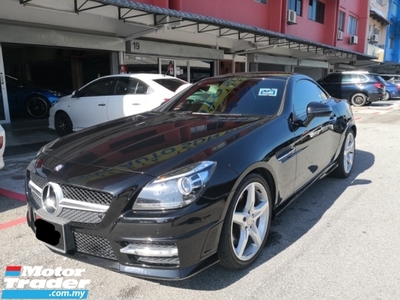 2013 MERCEDES-BENZ SLK 200 AMG Panoramic Roof 2013 JAPAN SPEC Lady Owner ((( FREE 2 YEARS WARRANTY )))