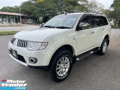 2013 MITSUBISHI PAJERO SPORT 2.5 (A) VGT 4x4 1 Owner Only Paddle Shift